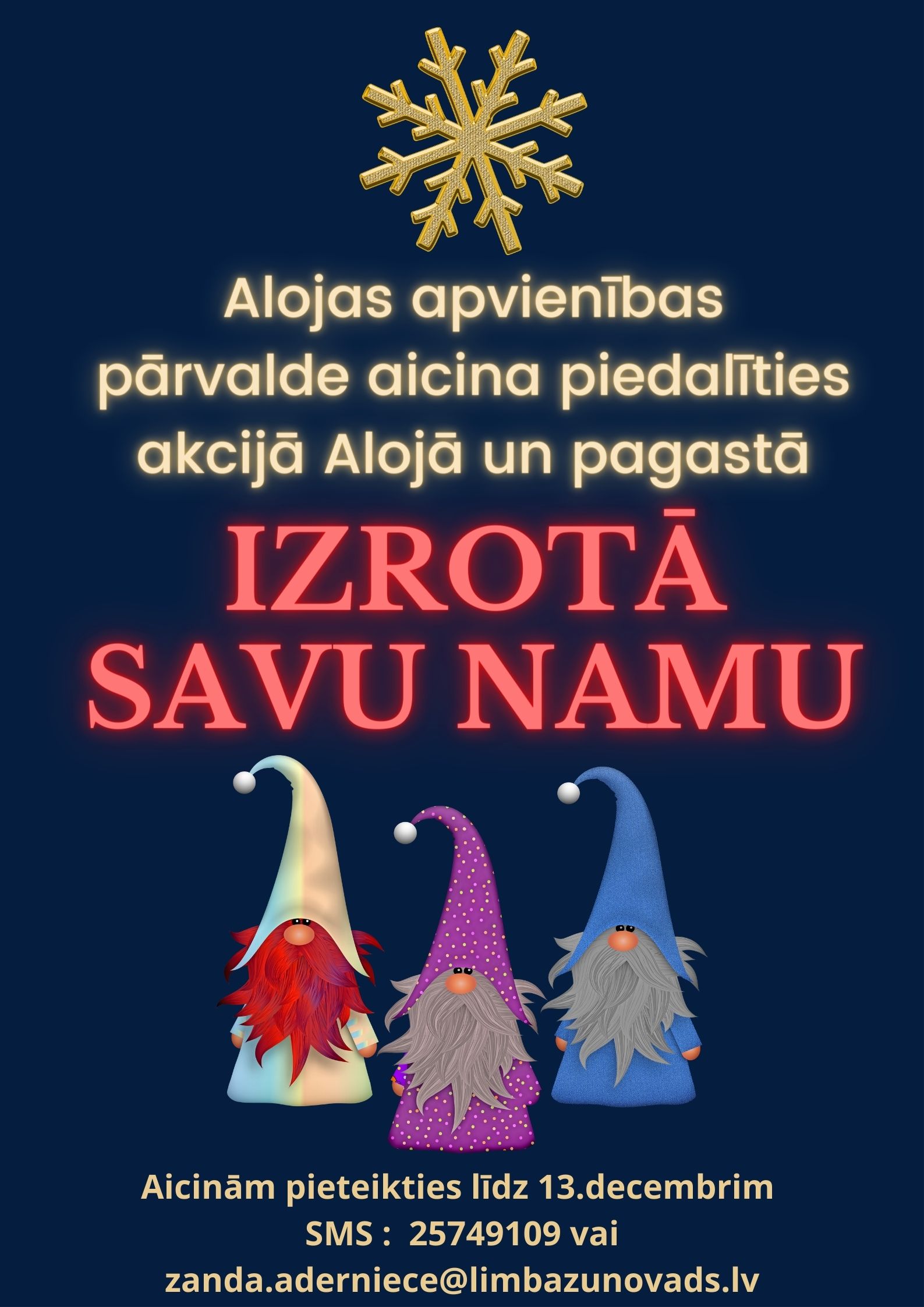Izrotā savu namu!